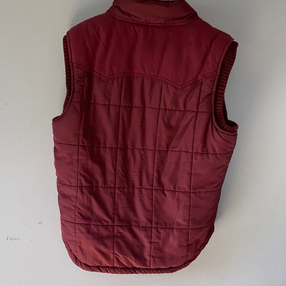 Aeropostale Maroon and Orange Vest - Picture 11 of 15